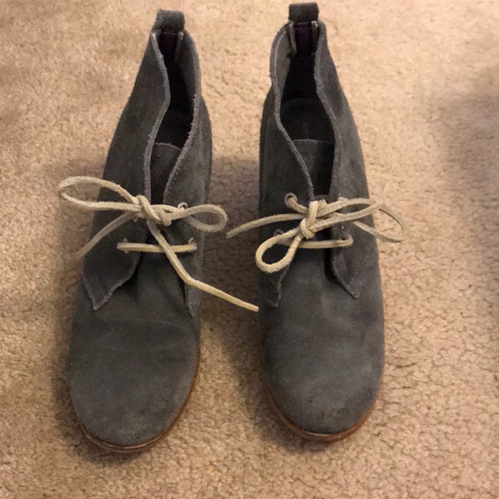 Sperry wedge booties